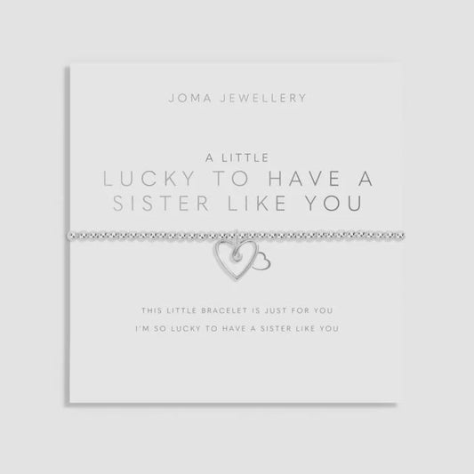 Joma A Little - Lucky To Have A Sister Like You Bracelet