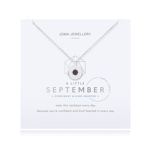 Joma A Little Birthstone Necklace - September Lapis Lazuli