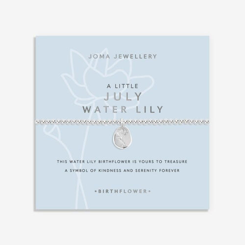 Joma Birth Flower A Little July Bracelet