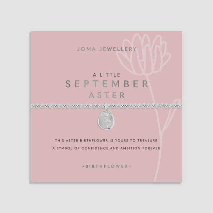 Joma Birth Flower A Little September Bracelet