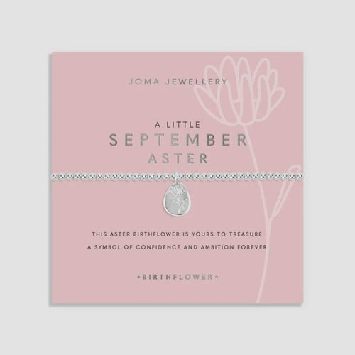Joma Birth Flower A Little September Bracelet