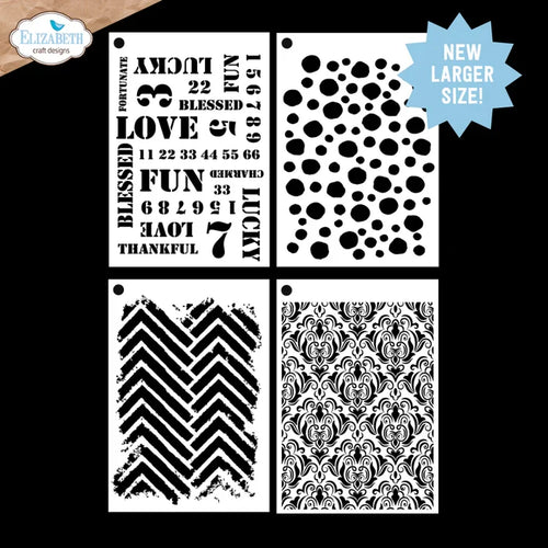 Journal Stencils 11 by Elizabeth Crafts