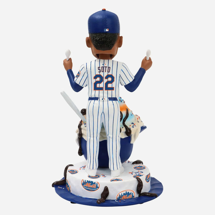 Juan Soto New York Mets Ice Cream Helmet MLB Bobblehead