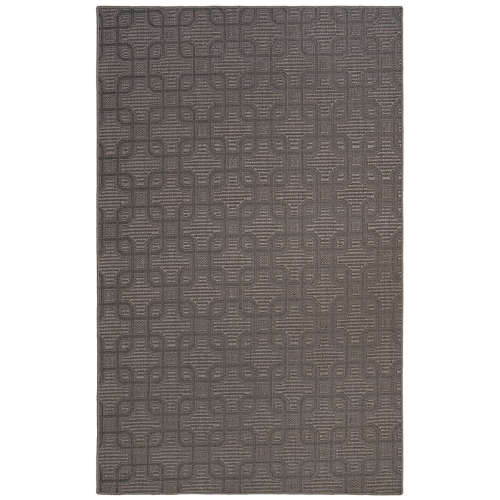 Julian Graphite Machine Woven Rug Rectangle image
