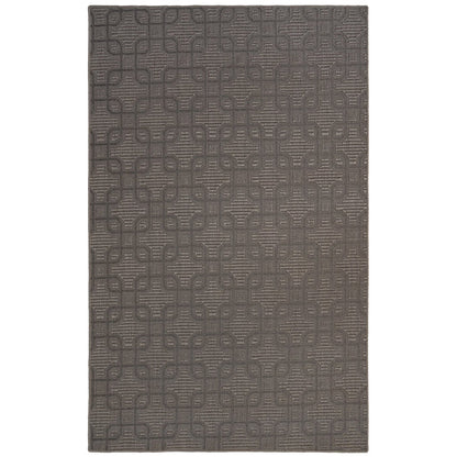 Julian Graphite Machine Woven Rug Rectangle image