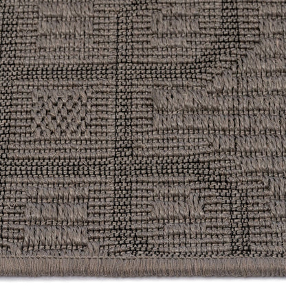 Julian Graphite Machine Woven Rug Rectangle image
