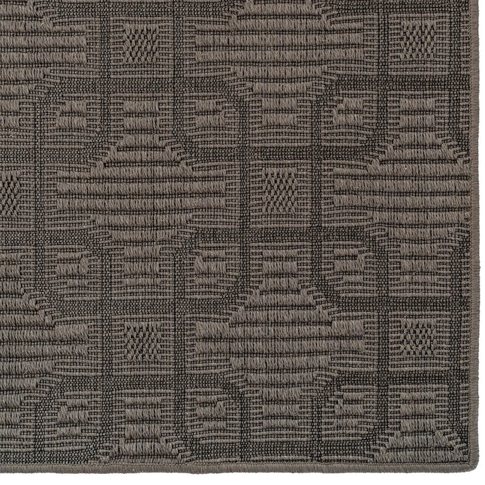 Julian Graphite Machine Woven Rug Rectangle image