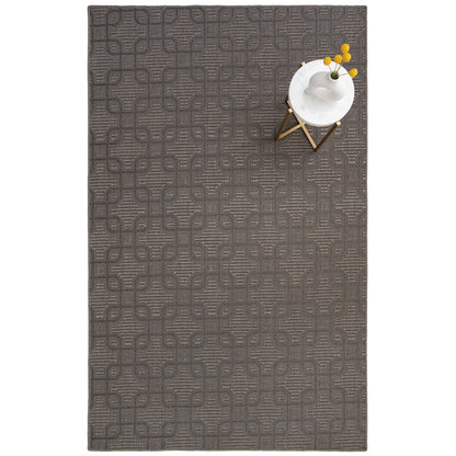 Julian Graphite Machine Woven Rug Rectangle image