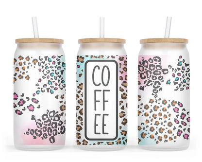 Jungle Java | 16 oz Glass Tumbler