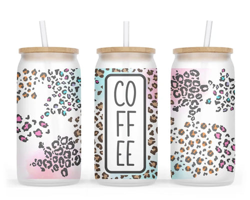 Jungle Java | 16 oz Glass Tumbler