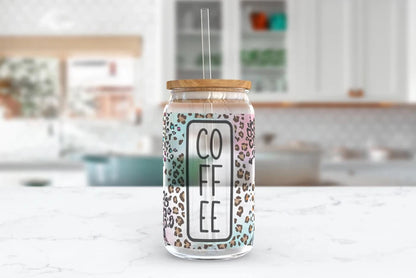 Jungle Java | 16 oz Glass Tumbler