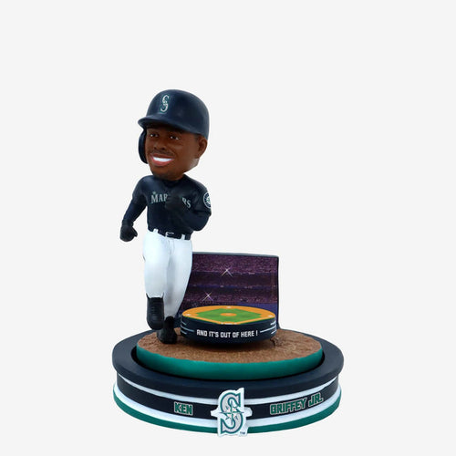 Ken Griffey Jr. Seattle Mariners Home Run Spinner Mini Bobblehead Scene