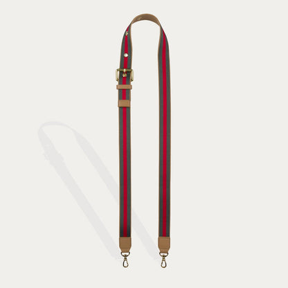 Kimberly Adjustable Strap Only - Tan/Gold Bandolier