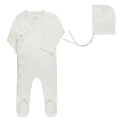 Kimono Collection - Footie + Bonnet
