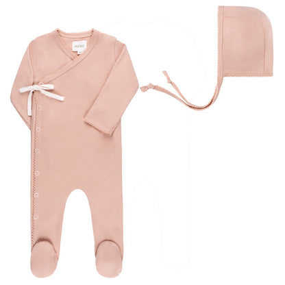 Kimono Collection - Footie + Bonnet