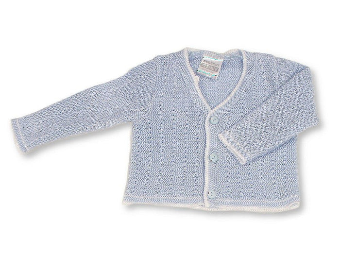 Knitted Baby Boys Cardigan - (PK6) (9-24m) BW-10-1005_24