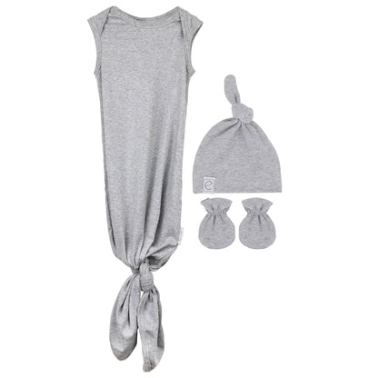 Knot Wearable Blanket, Knot Hat & Mitten Set