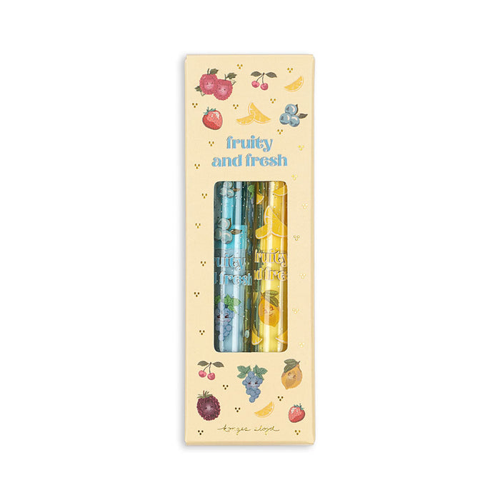 Konges Slojd – Erasers with scent 2 pcs - Lemon - Mabel & Fox