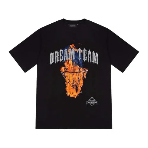 Koszulka Trapstar Bust Down Dreams Tee Black TRAPSTAR Koszulki