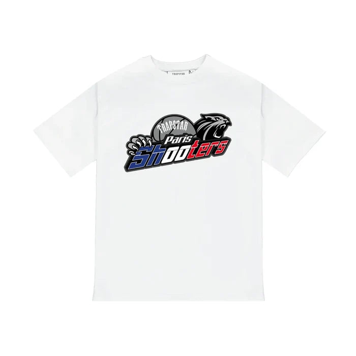Koszulka Trapstar Shooters Tee Paris White TRAPSTAR Koszulki