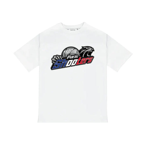 Koszulka Trapstar Shooters Tee Paris White TRAPSTAR Koszulki