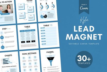 Ladystrategist Kylie Lead Magnet Editable Canva Template instagram canva templates social media templates etsy free canva templates