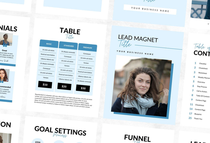 Ladystrategist Kylie Lead Magnet Editable Canva Template instagram canva templates social media templates etsy free canva templates