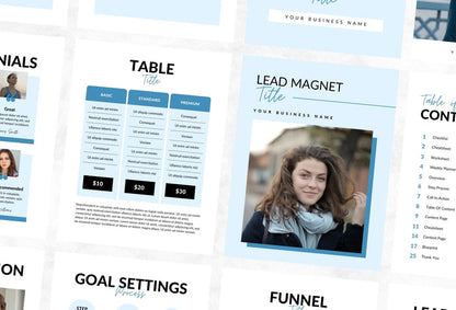 Ladystrategist Kylie Lead Magnet Editable Canva Template instagram canva templates social media templates etsy free canva templates