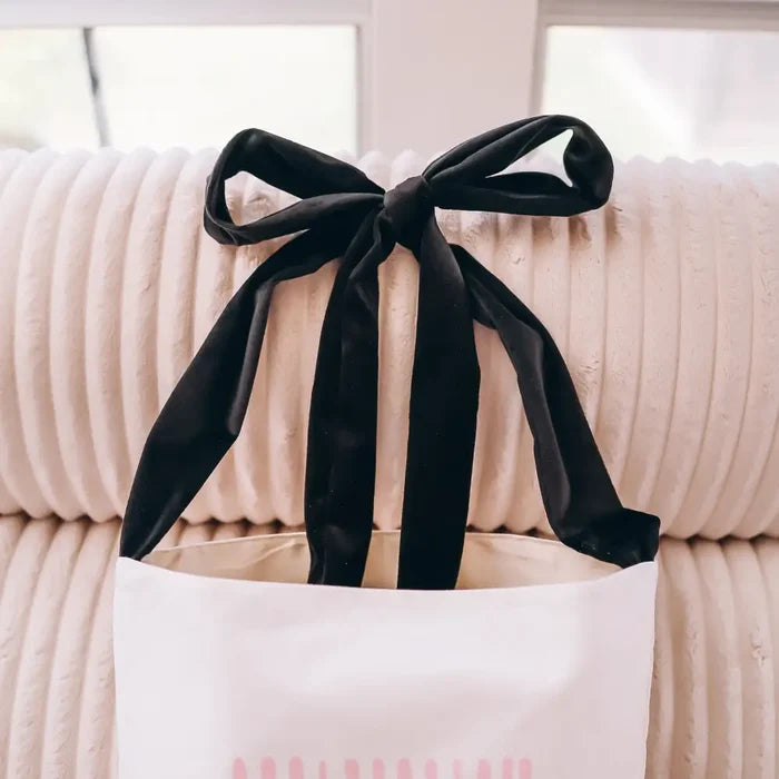 Late Night Reader Bow Tote Bag - Bags