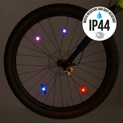 Legami Ride & Shine Set of 2 Bicycle Spoke Lights - Space