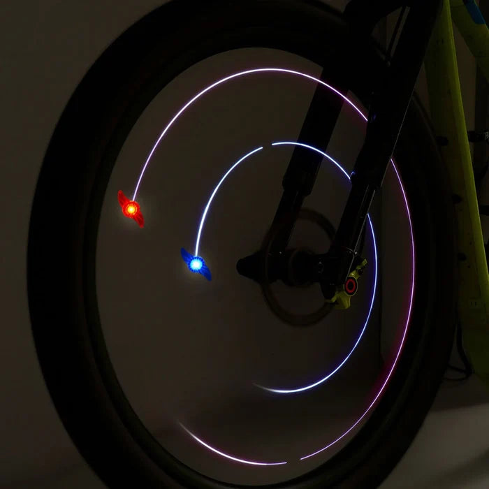 Legami Ride & Shine Set of 2 Bicycle Spoke Lights - Space