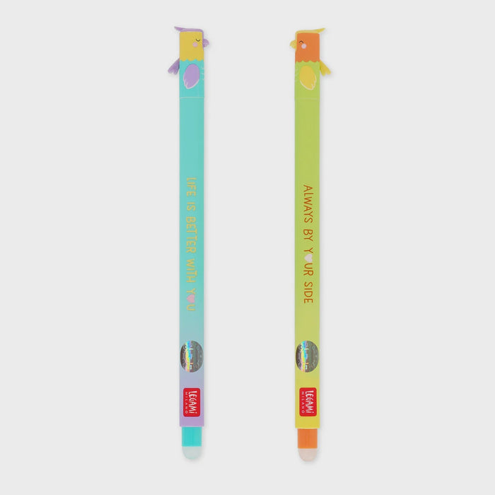 Legami Set Of 2 Erasable Gel Pens - Better Together