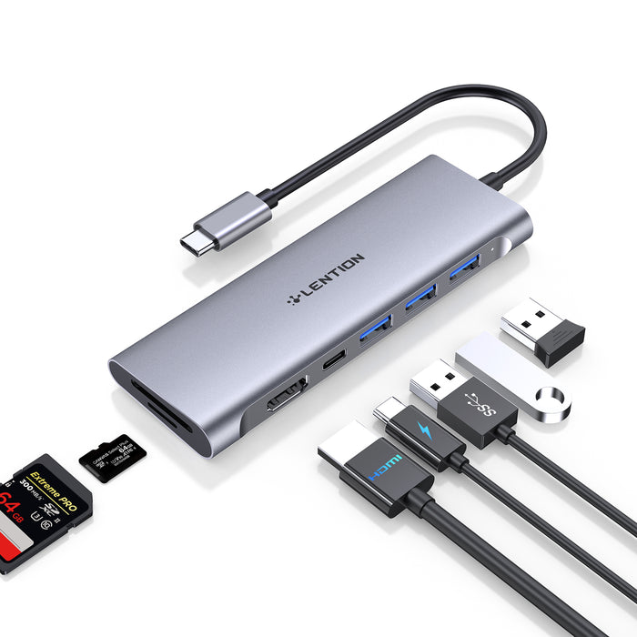 Universal USB-C hub for modern laptops