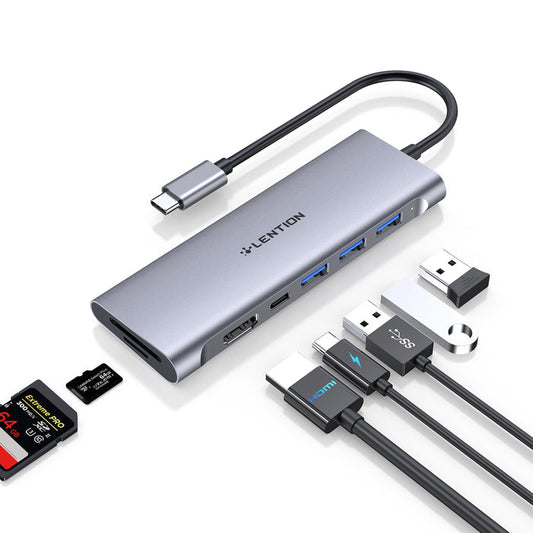 Universal USB-C hub for modern laptops