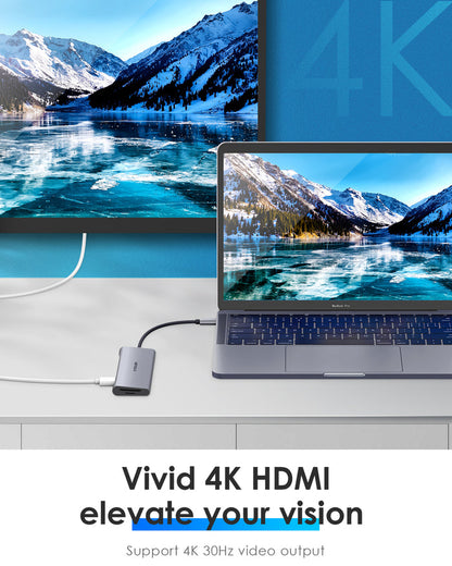 USB hub for photo and video editing
