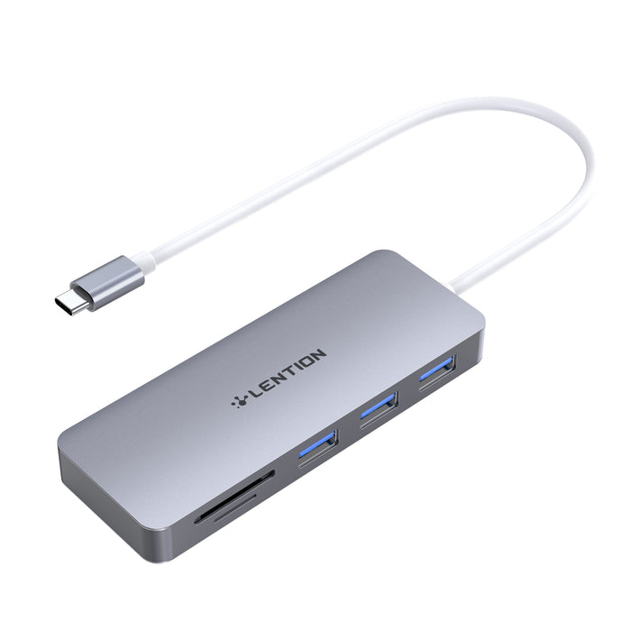 LENTION CB-C15 USB-C hub with SD 3.0 reader