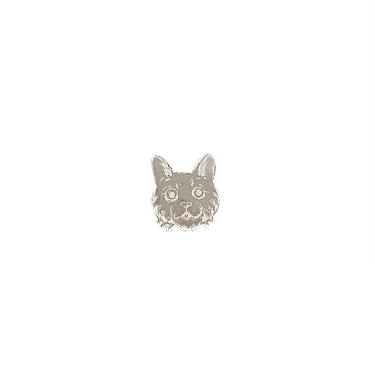 Lesunja Pin Silver Cat