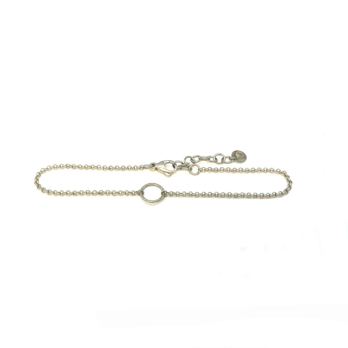 silver charm bracelet
