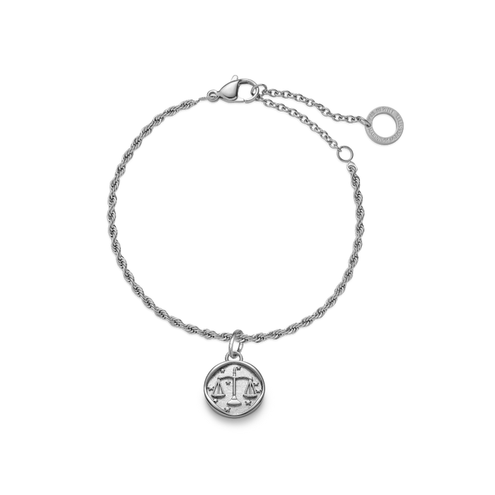 Libra Charm Silber