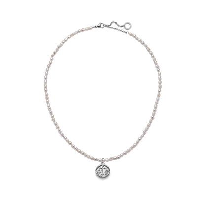 Libra Charm Silber