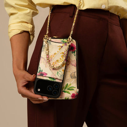 Lily Set with Expanded and AirPods - Ceci Ivory Floral/Gold