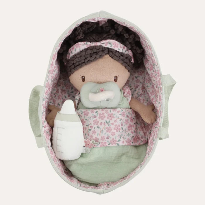 Little Dutch - Baby Doll in Basket Evi - Mabel & Fox