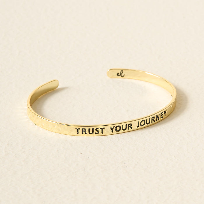 Gold / Trust Your Journey