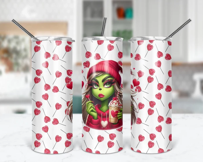 Love, Lollipops & Lattes 20 oz Tumbler | 1314 Creations