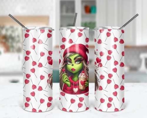 Love, Lollipops & Lattes 20 oz Tumbler | 1314 Creations