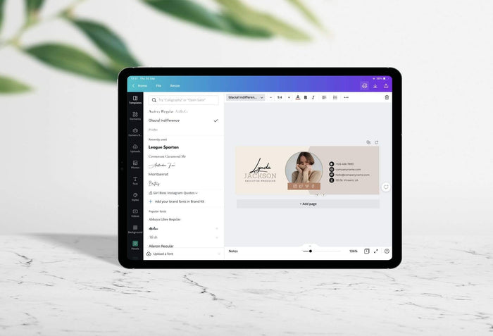 Ladystrategist Lynda Email Signature Template Editable Canva Template Rose Gold instagram canva templates social media templates etsy free canva templates