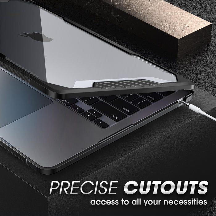 MacBook Air 13.6 inch (2026-2022) Unicorn Beetle Case Cover-Black