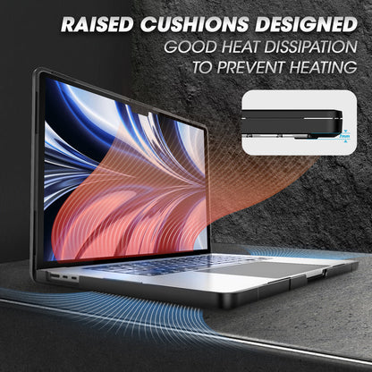 MacBook Air 13.6 inch (2026-2022) Unicorn Beetle Case Cover-Black