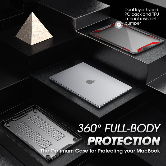 MacBook Pro 14 inch (2026-2021) Unicorn Beetle Case Cover-Red