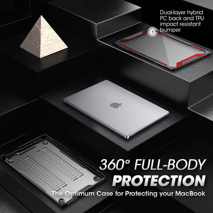 MacBook Pro 14 inch (2026-2021) Unicorn Beetle Case Cover-Red
